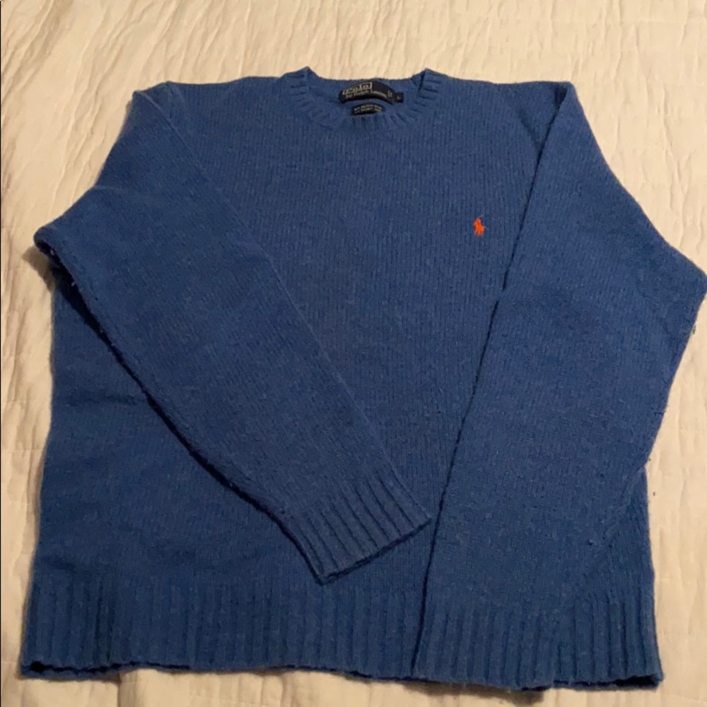 Polo men’s merino wool sweater